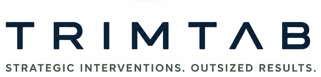 Trimtab — Strategic Interventions. Outsized Results.